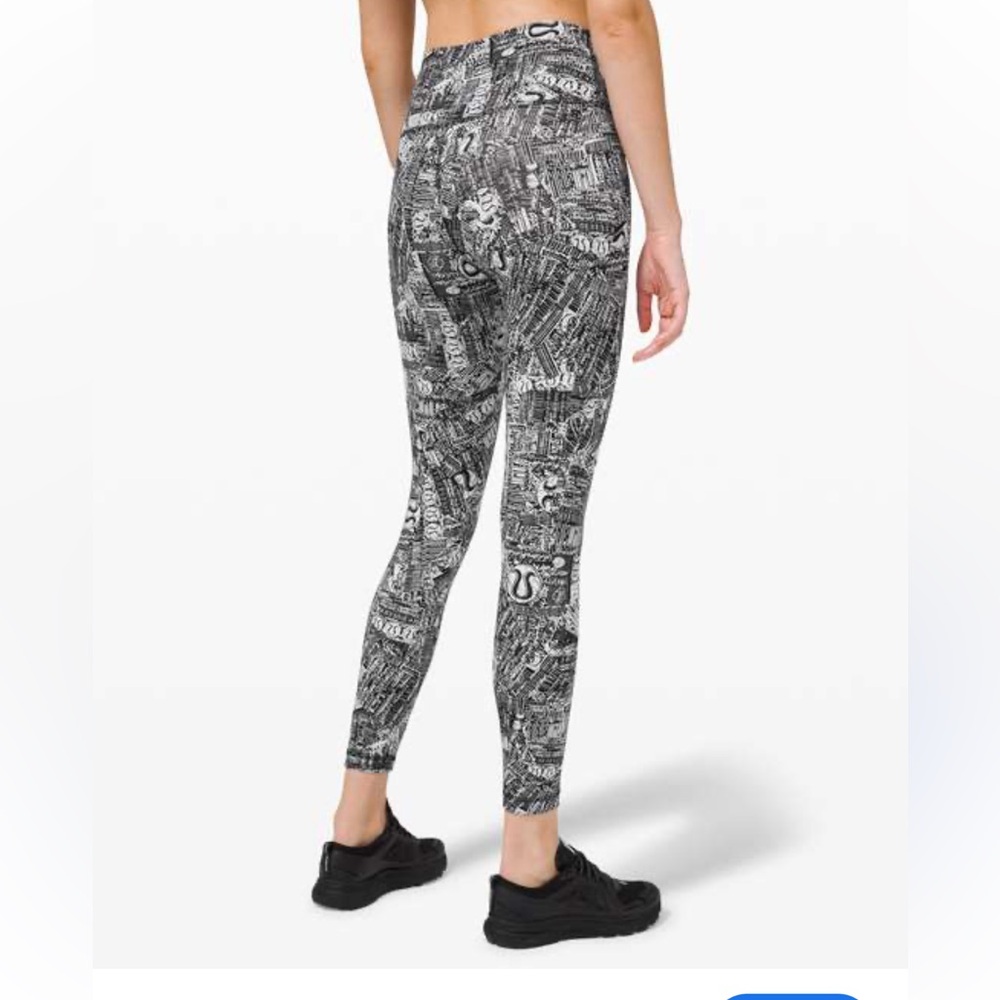 Lululemon Wunder Train leggings 25” leggings size 8